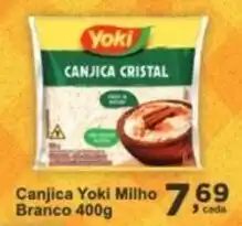 Rossi Supermercado Canjica Yoki Milho Branco 400g oferta