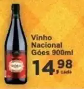 Rossi Supermercado Vinho Nacional Góes 900ml oferta