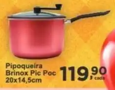 Pipoqueira Brinox Pic Poc 20x14,5cm