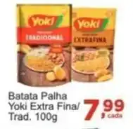 Rossi Supermercado Batata Palha Yoki Extra Fina/ Trad. 100g oferta