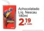 Rossi Supermercado Achocolatado Liq. Nescau 180ml oferta