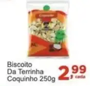 Rossi Supermercado Biscoito Da Terrinha Coquinho 250g oferta