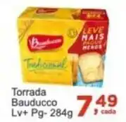 Rossi Supermercado Torrada Bauducco lv+ pg- 284g oferta