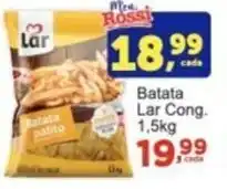 Rossi Supermercado Batata Lar Cong. 1,5kg oferta