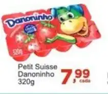 Rossi Supermercado Petit Suisse Danoninho 320g oferta