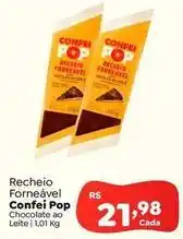 Confei pop - recheio forneável
