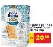 Tonin Superatacado Dona benta - farinha de trigo p/ pastel oferta