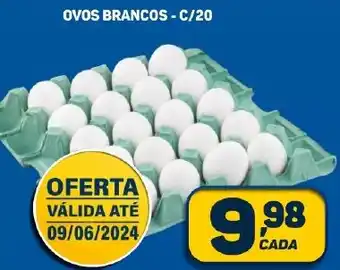 Dom Atacadista OVOS BRANCOS - C/20 oferta
