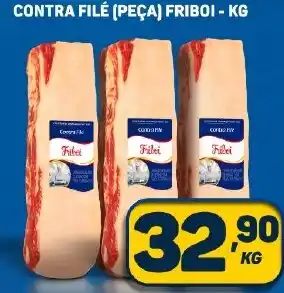 Dom Atacadista CONTRA FILÉ (PEÇA) FRIBOI - KG oferta
