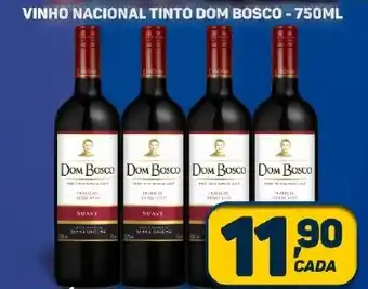 VINHO NACIONAL TINTO DOM BOSCO - 750ML