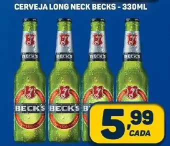 Dom Atacadista CERVEJA LONG NECK BECKS - 330ML oferta