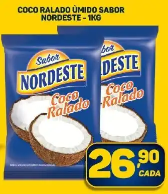 Dom Atacadista COCO RALADO ÙMIDO SABOR NORDESTE -1KG oferta