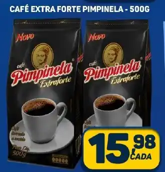 Dom Atacadista CAFÉ EXTRA FORTE PIMPINELA - 500G oferta