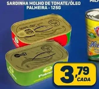Dom Atacadista SARDINHA MOLHO DE TOMATE/ÓLEO PALMEIRA - 125G oferta