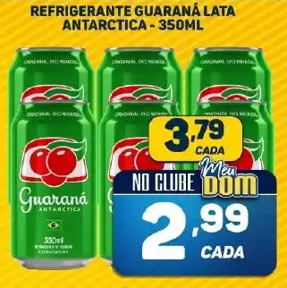 Dom Atacadista REFRIGERANTE GUARANÁ LATA ANTARCTICA - 350ML oferta