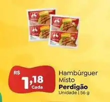 Novo Atacarejo Perdigão - hambúrguer misto oferta
