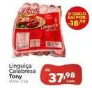 Novo Atacarejo Tony - linguiça calabresa oferta
