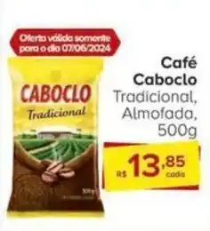 Carrefour Café Caboclo Tradicional Almofada, 500g oferta