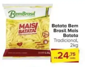 Carrefour Batata Bem Brasil Mais Batata Tradicional, 2kg oferta
