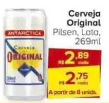 Carrefour Cerveja Original Pilsen Lata 269ml oferta