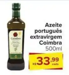 Carrefour Azeite português extravirgem Coimbra 500ml oferta