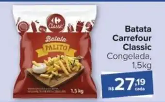 Carrefour Batata Carrefour Classic Congelada, 1.5kg oferta