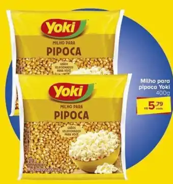Carrefour Milho para pipoca Yoki 400g oferta