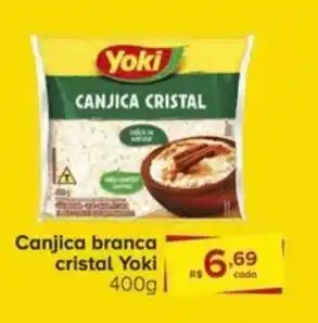 Carrefour Canjica branca cristal Yoki 400g oferta