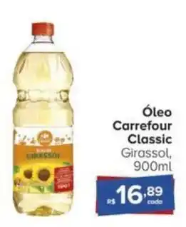 Carrefour Óleo Carrefour Classic Girassol, 900ml oferta