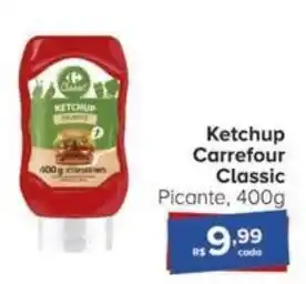 Carrefour Ketchup Carrefour Classic Picante, 400g oferta
