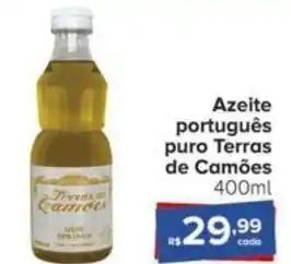 Carrefour Azeite português puro Terras de Camões 400ml oferta