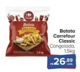 Carrefour Batata Carrefour Classic Congelada, 1.5kg oferta