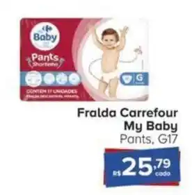 Carrefour Fralda Carrefour My Baby Pants, G17 oferta