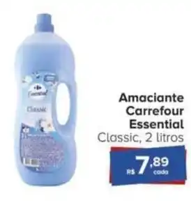 Carrefour Amaciante Carrefour Essential Classic, 2 litros oferta