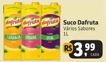 Suco Dafruta Vários Sabores 1L
