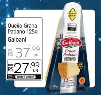 Supermercado Dalben Queijo Grana Padano 125g Galbani oferta