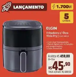 Deltasul ELGIN Fritadeira s/ Óleo Visio Fry❘ Cód: 44018 oferta