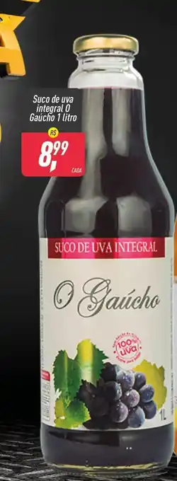 Frangolândia Suco de Uva Integral 0 Gaucho 1L oferta