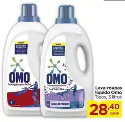 Carrefour Lava-roupas líquido Omo Tipos, 3 litros oferta
