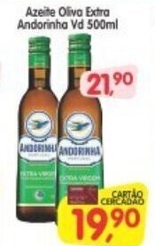 Cercadão Azeite Oliva Extra Andorinha Vd 500ml oferta