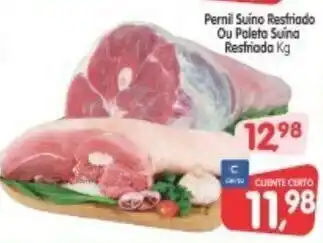 Cercadão Pernil suino resfriado ou Paleta Suina Resfriada 1kg oferta