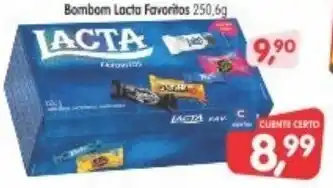 Cercadão Bombom Lacta Favoritos 250g oferta