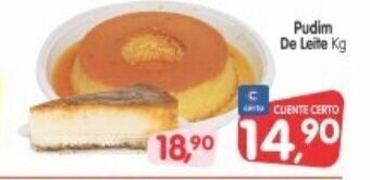Cercadão Pudim De Leite 1kg oferta