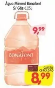 Agua Mineral Bonafont s/ gas 6.25L