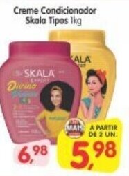 Cercadão Creme Condicionador Skala Tipos 1kg oferta