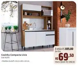 Deltasul Cozinha Compacta Lívia oferta