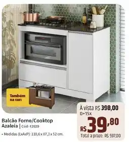 Balcão Forno/Cooktop Azaleia Cód: 42929