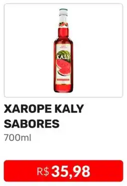 Higa Atacado XAROPE KALY SABORES 700ml oferta