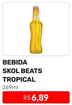 Higa Atacado BEBIDA SKOL BEATS TROPICAL 269ml oferta