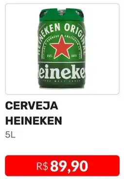 Higa Atacado CERVEJA HEINEKEN 5L oferta